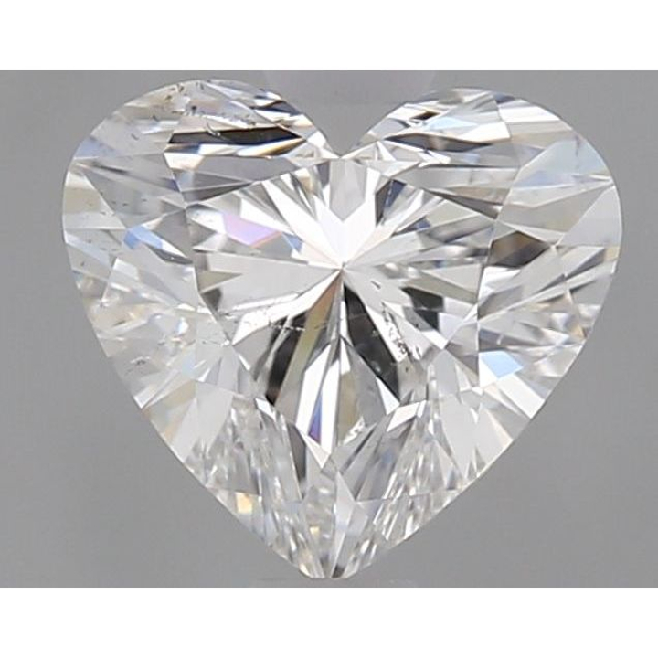 0.90 Carat Heart Loose Diamond, E, SI1, Super Ideal, GIA Certified | Thumbnail