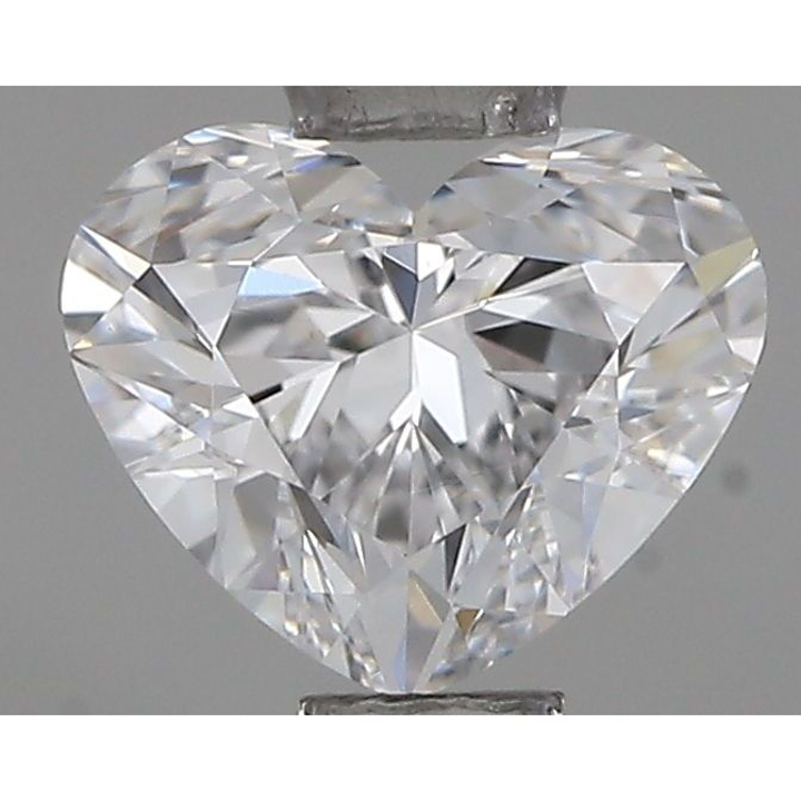0.50 Carat Heart Loose Diamond, D, VS1, Ideal, GIA Certified