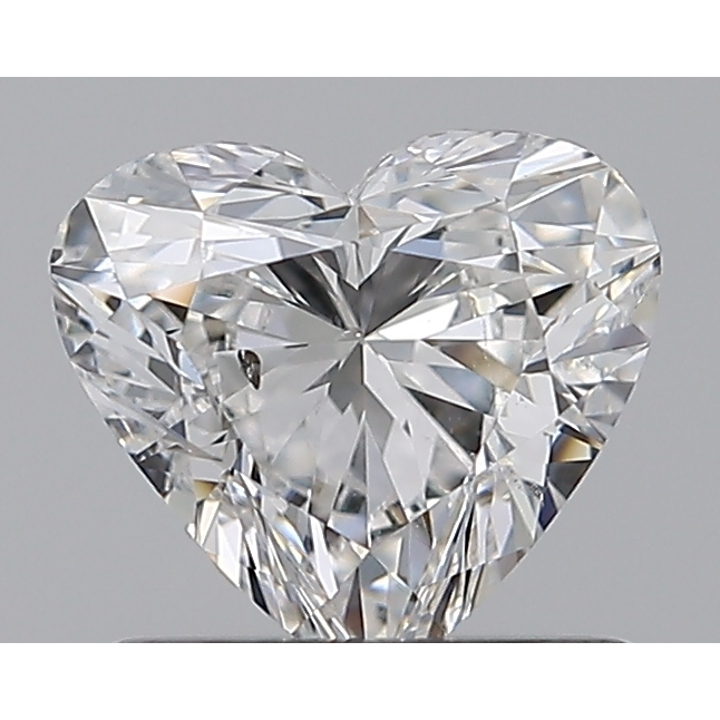 0.80 Carat Heart Loose Diamond, F, SI2, Super Ideal, GIA Certified | Thumbnail