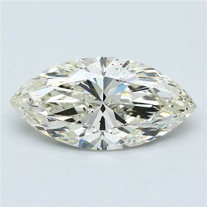 2.05 Carat Marquise Loose Diamond, L, SI1, Super Ideal, GIA Certified | Thumbnail
