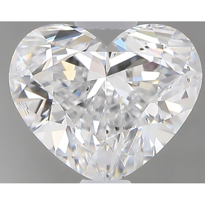0.71 Carat Heart Loose Diamond, D, SI1, Super Ideal, GIA Certified