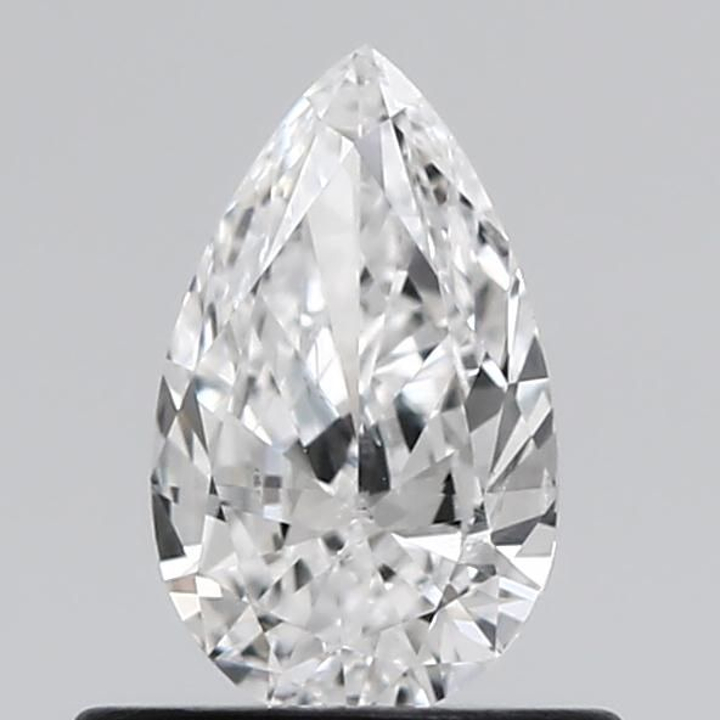0.50 Carat Pear Loose Diamond, D, I1, Excellent, GIA Certified | Thumbnail