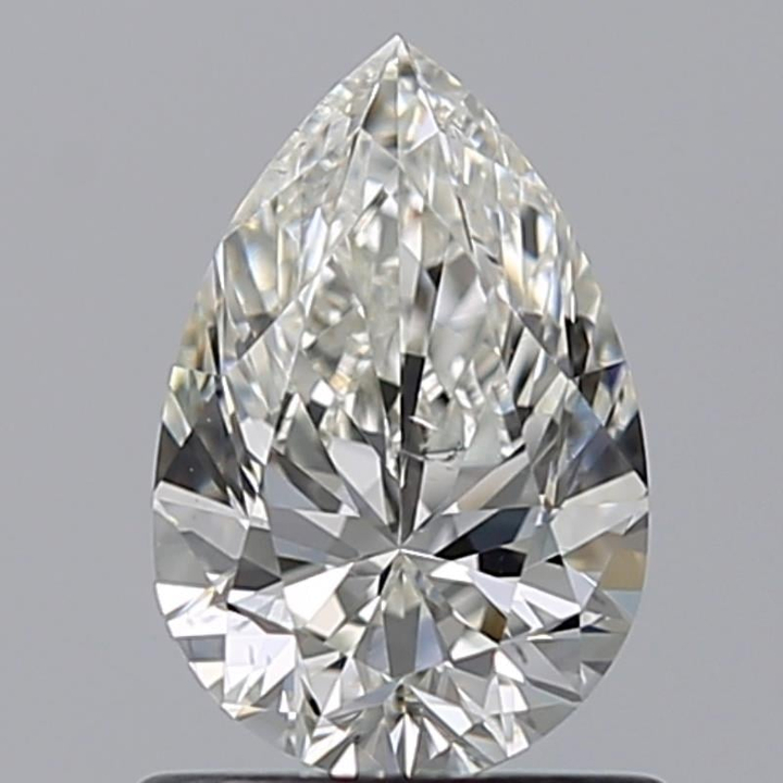 0.81 Carat Pear Loose Diamond, I, SI1, Ideal, GIA Certified