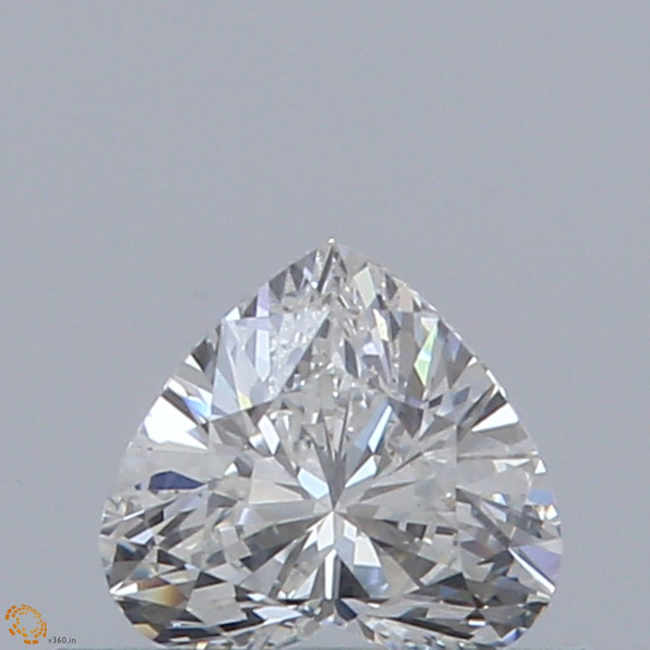 0.36 Carat Heart Loose Diamond, F, VS1, Super Ideal, GIA Certified