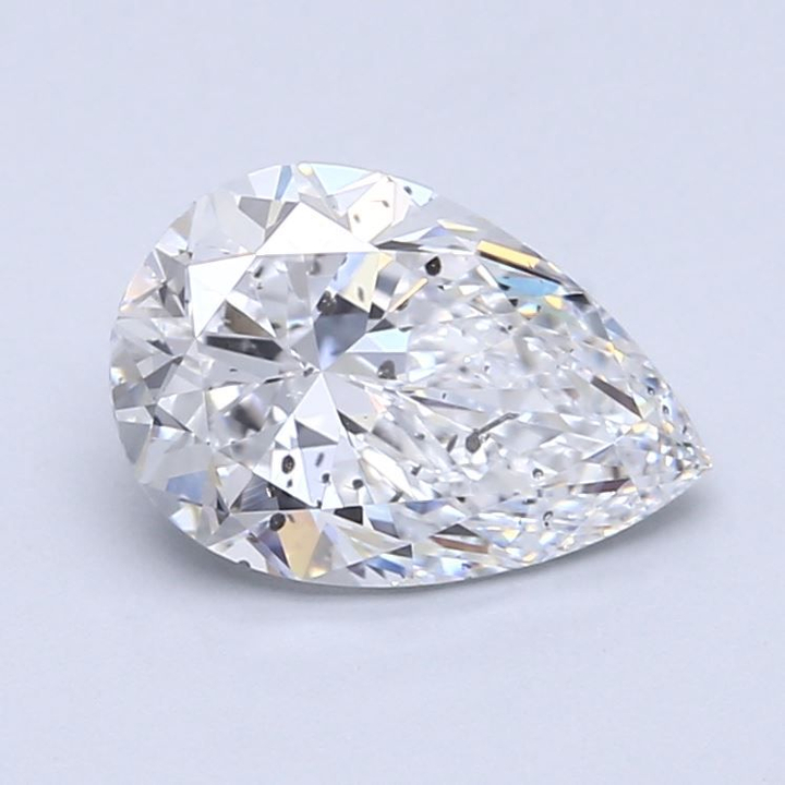 1.70 Carat Pear Loose Diamond, D, SI2, Super Ideal, GIA Certified