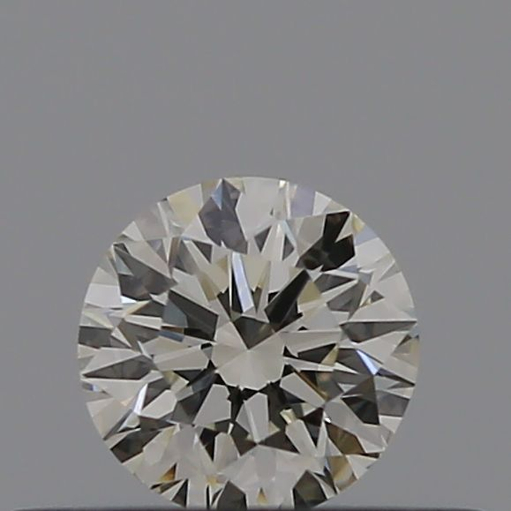 0.24 Carat Round Loose Diamond, K, VVS1, Super Ideal, GIA Certified