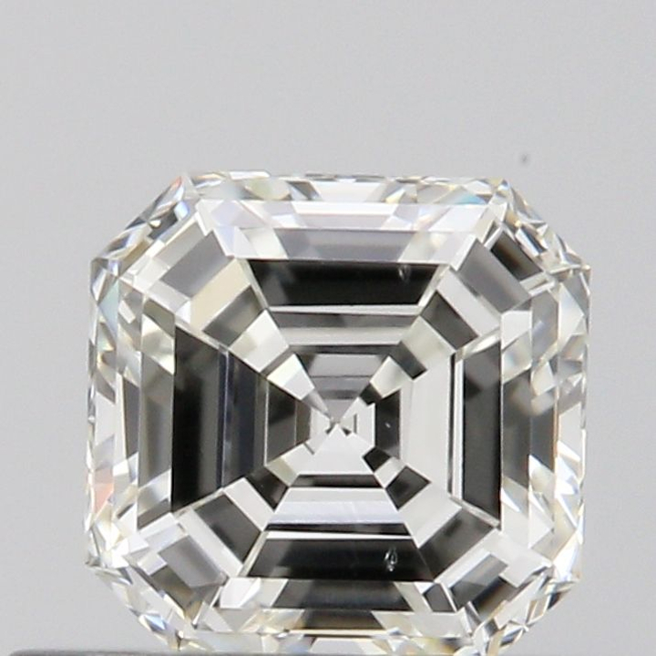 0.50 Carat Asscher Loose Diamond, I, VS2, Ideal, GIA Certified | Thumbnail