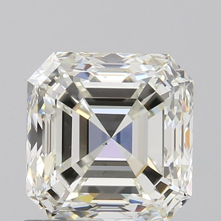 1.10 Carat Asscher Loose Diamond, K, VS2, Ideal, GIA Certified