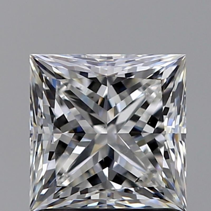 1.30 Carat Princess Loose Diamond, F, VS2, Super Ideal, GIA Certified