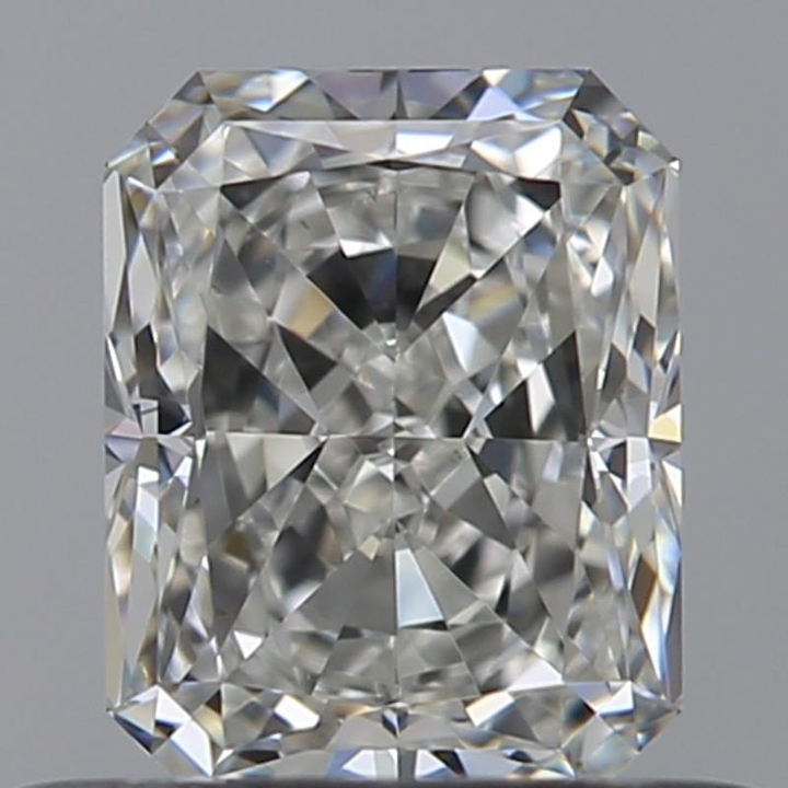 0.53 Carat Radiant Loose Diamond, H, VS1, Super Ideal, GIA Certified