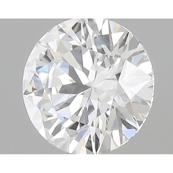 0.21 Carat Round Loose Diamond, D, VVS2, Super Ideal, GIA Certified