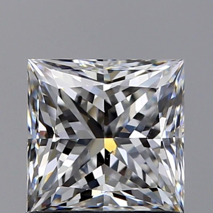 1.00 Carat Princess Loose Diamond, E, VS2, Ideal, GIA Certified