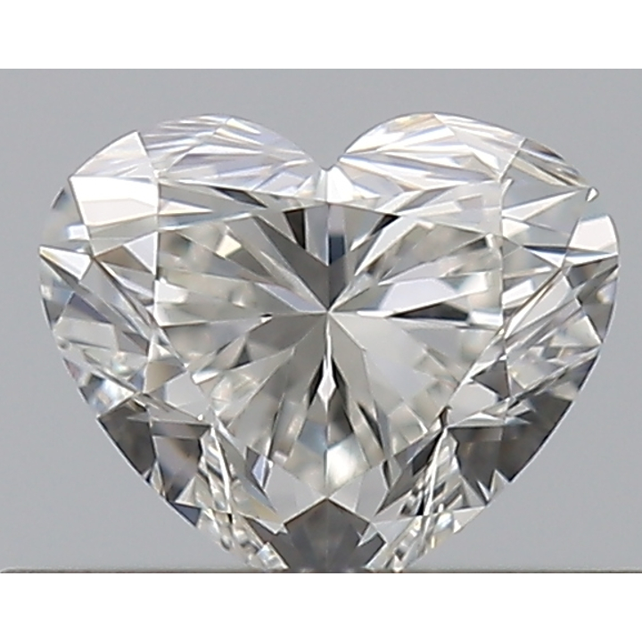 0.40 Carat Heart Loose Diamond, G, IF, Super Ideal, GIA Certified