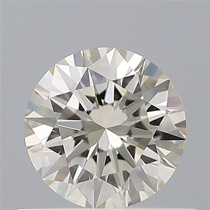 0.42 Carat Round Loose Diamond, L, VVS2, Super Ideal, IGI Certified