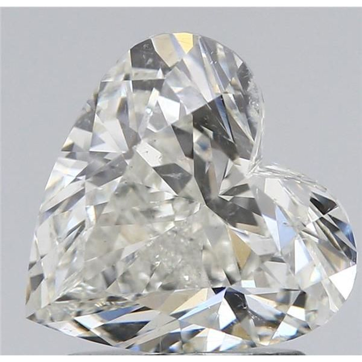1.50 Carat Heart Loose Diamond, G, SI1, Excellent, IGI Certified | Thumbnail