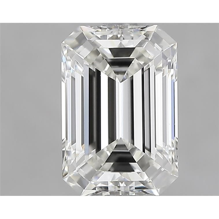 1.50 Carat Emerald Loose Diamond, H, VVS1, Ideal, IGI Certified