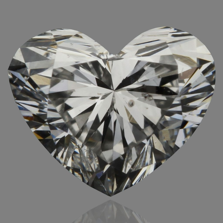 0.37 Carat Heart Loose Diamond, D, SI2, Ideal, GIA Certified | Thumbnail