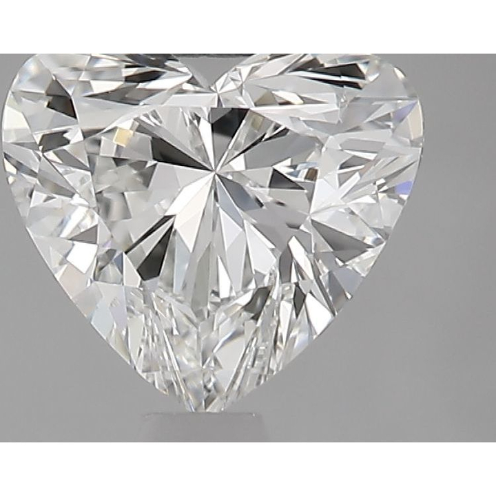 1.00 Carat Heart Loose Diamond, F, VS2, Ideal, IGI Certified