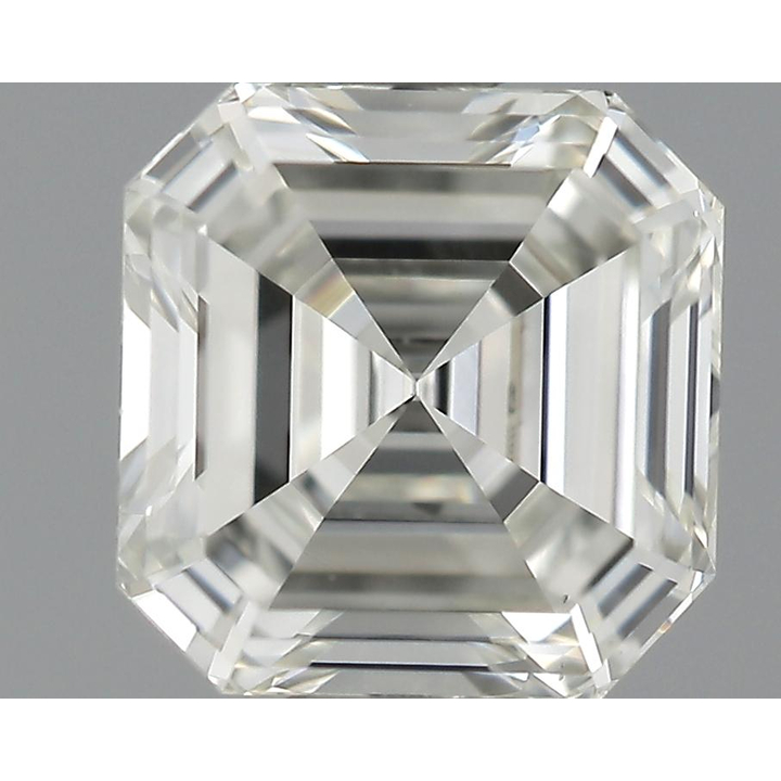 0.54 Carat Asscher Loose Diamond, J, VS1, Ideal, GIA Certified
