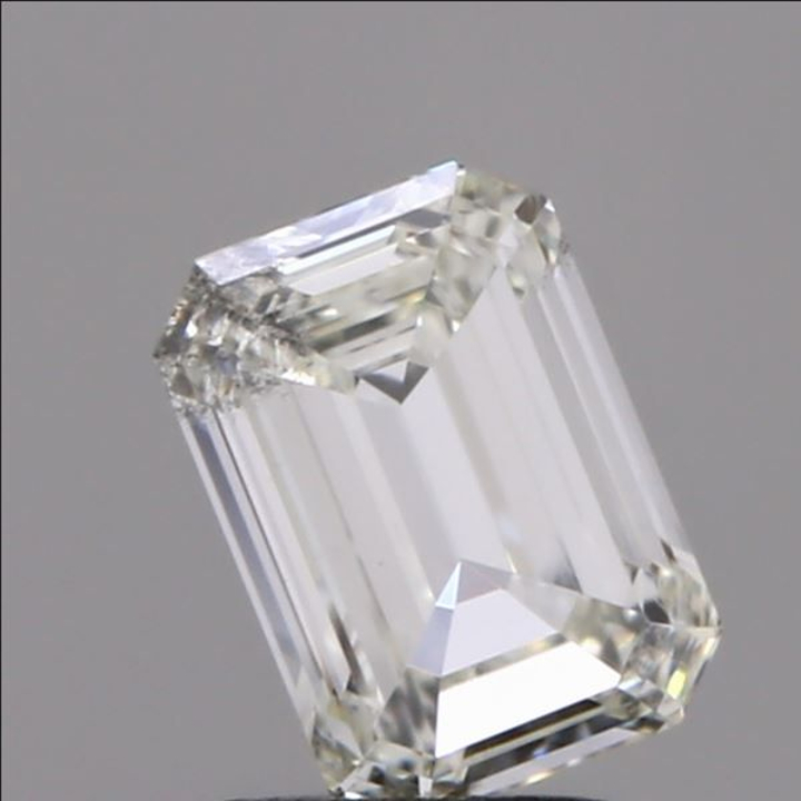 0.31 Carat Emerald Loose Diamond, L, SI2, Ideal, GIA Certified | Thumbnail