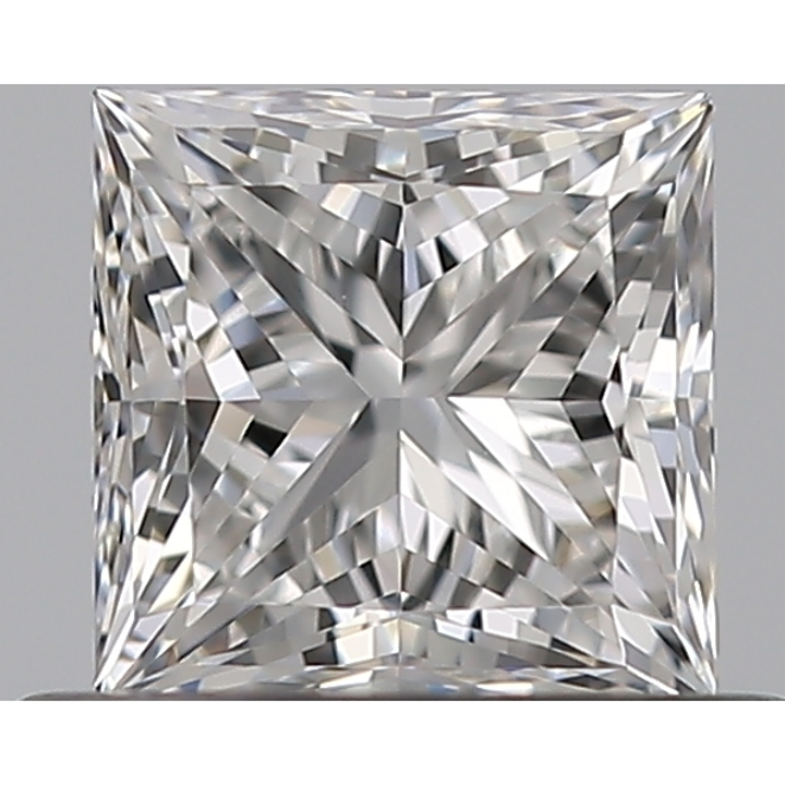 0.51 Carat Princess Loose Diamond, E, VVS1, Super Ideal, GIA Certified | Thumbnail