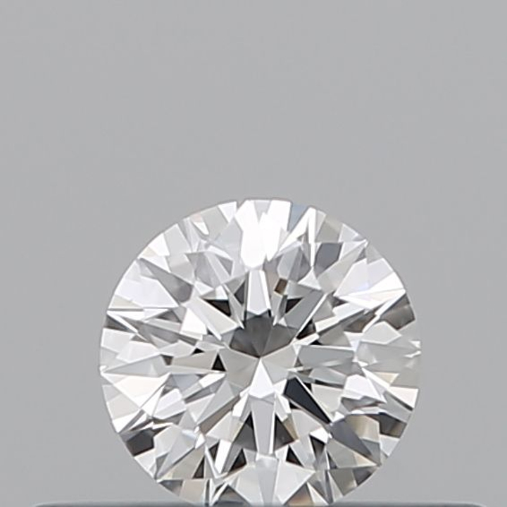 0.23 Carat Round Loose Diamond, E, VVS2, Super Ideal, GIA Certified