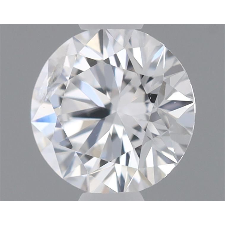 0.40 Carat Round Loose Diamond, D, I2, Super Ideal, GIA Certified