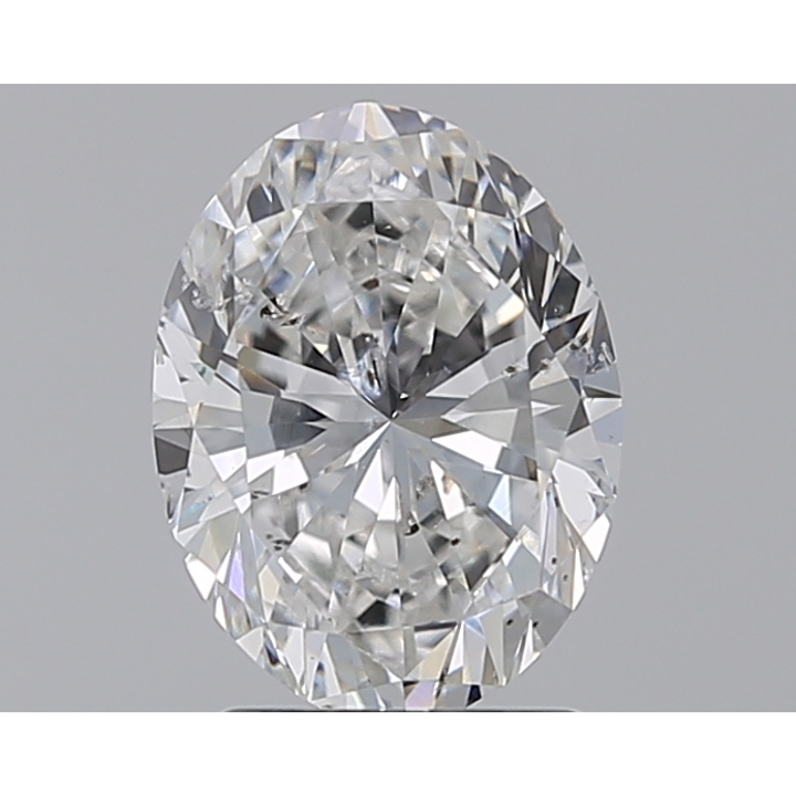 2.00 Carat Oval Loose Diamond, E, SI2, Ideal, GIA Certified