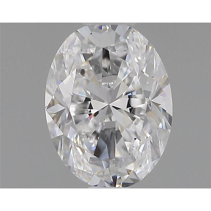 0.50 Carat Oval Loose Diamond, D, VS1, Ideal, GIA Certified