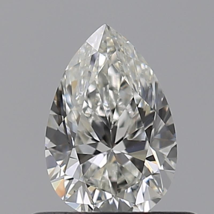 0.51 Carat Pear Loose Diamond, H, VS1, Ideal, GIA Certified