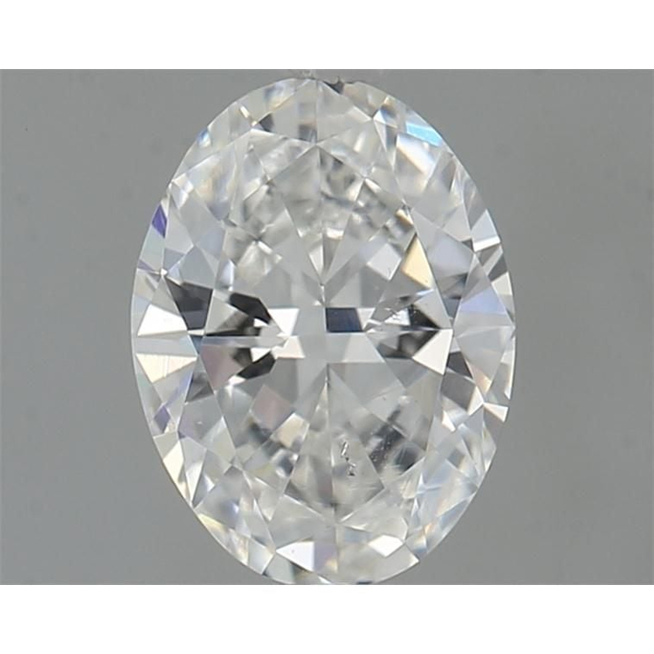 0.70 Carat Oval Loose Diamond, F, SI1, Ideal, GIA Certified | Thumbnail