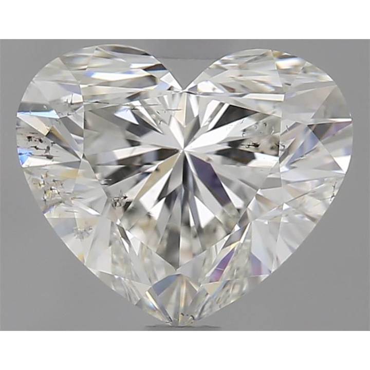 1.73 Carat Heart Loose Diamond, H, SI2, Ideal, GIA Certified | Thumbnail