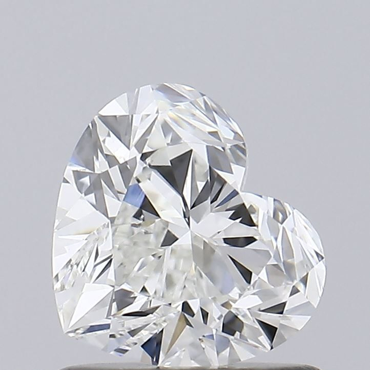 0.90 Carat Heart Loose Diamond, G, SI1, Super Ideal, GIA Certified | Thumbnail