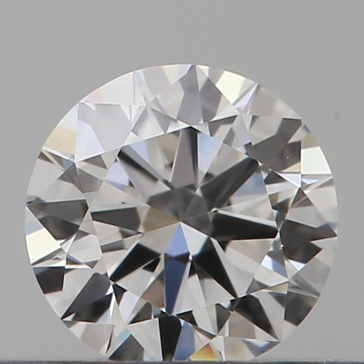 0.23 Carat Round Loose Diamond, F, VVS2, Ideal, GIA Certified