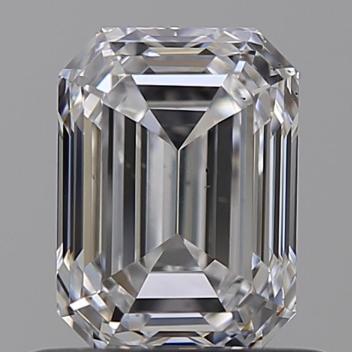 0.72 Carat Emerald Loose Diamond, D, VS2, Ideal, GIA Certified | Thumbnail