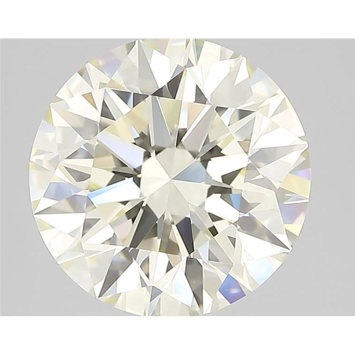 4.03 Carat Round Loose Diamond, L, VVS2, Super Ideal, IGI Certified | Thumbnail