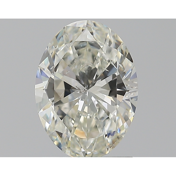 1.50 Carat Oval Loose Diamond, J, SI2, Super Ideal, GIA Certified