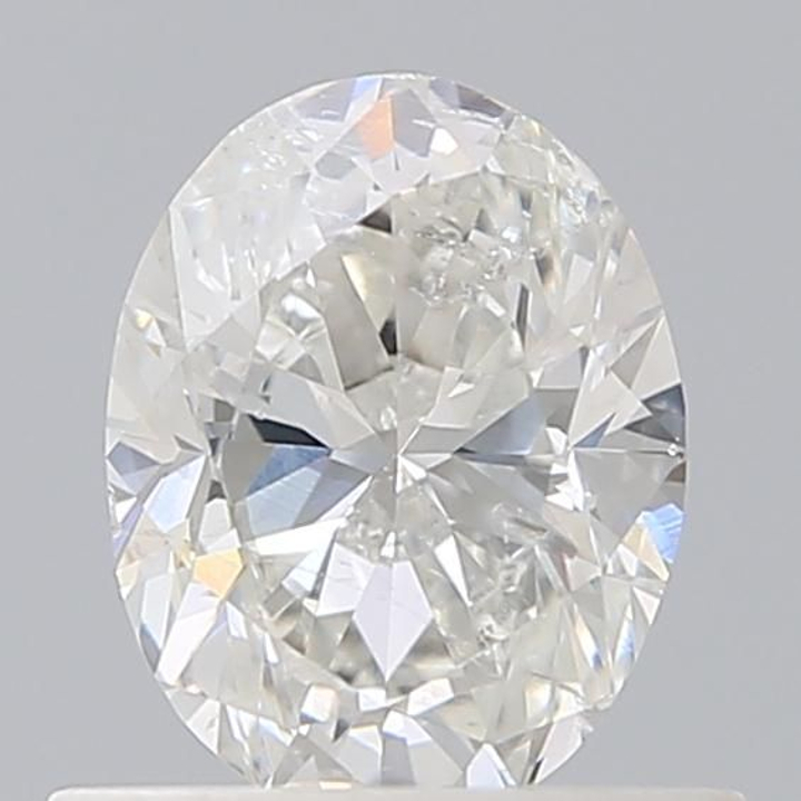 0.70 Carat Oval Loose Diamond, F, SI2, Excellent, IGI Certified | Thumbnail