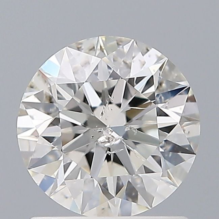 1.01 Carat Round Loose Diamond, G, SI2, Super Ideal, IGI Certified