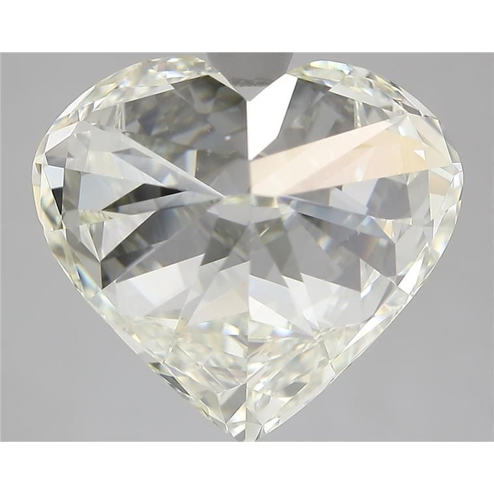 7.01 Carat Heart Loose Diamond, K, VVS2, Ideal, IGI Certified