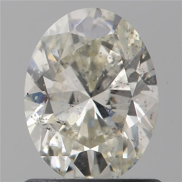 1.00 Carat Oval Loose Diamond, G, SI2, Very Good, IGI Certified