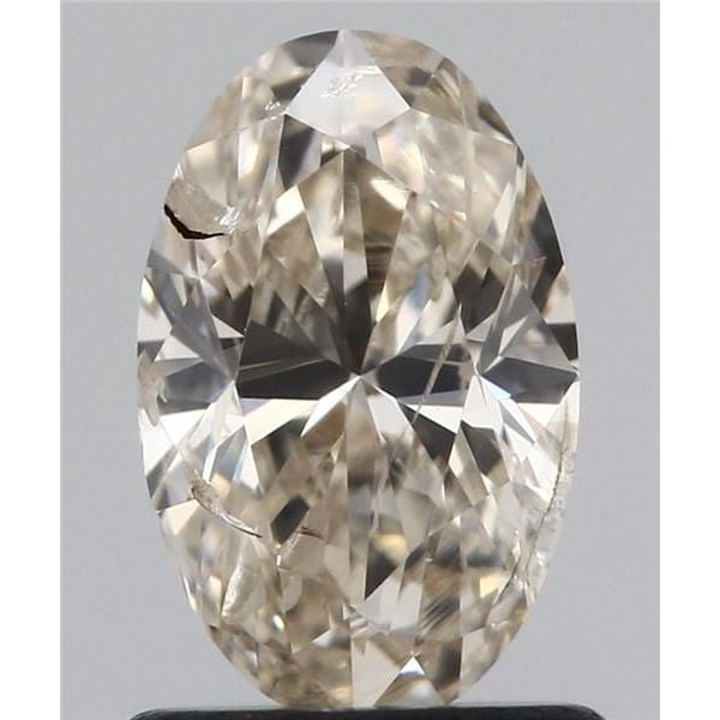 1.04 Carat Oval Loose Diamond, K, I1, Very Good, IGI Certified | Thumbnail