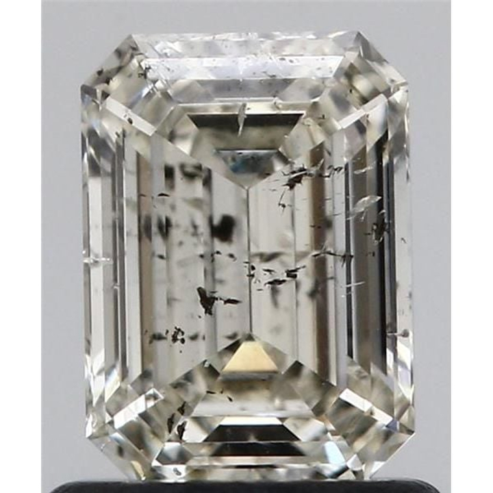 1.01 Carat Emerald Loose Diamond, J, SI2, Ideal, IGI Certified | Thumbnail