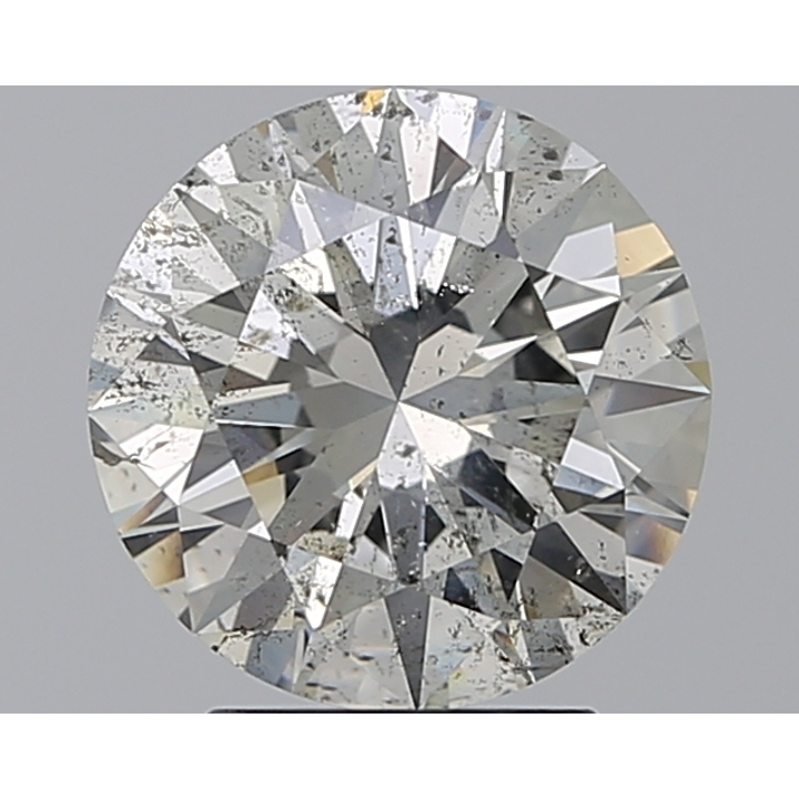 2.51 Carat Round Loose Diamond, J, SI2, Super Ideal, IGI Certified | Thumbnail