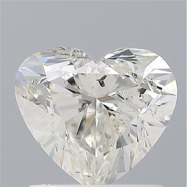 1.00 Carat Heart Loose Diamond, G, SI2, Ideal, IGI Certified | Thumbnail