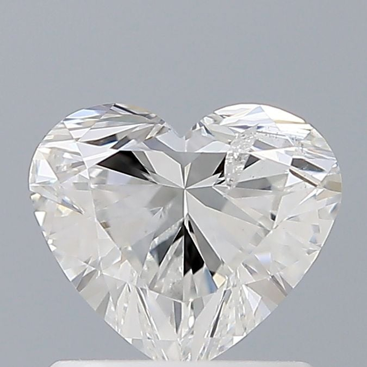 0.91 Carat Heart Loose Diamond, F, SI2, Ideal, IGI Certified