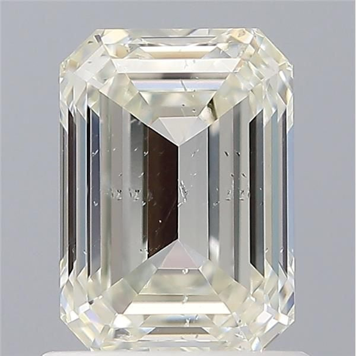 1.03 Carat Emerald Loose Diamond, I, SI2, Super Ideal, IGI Certified | Thumbnail