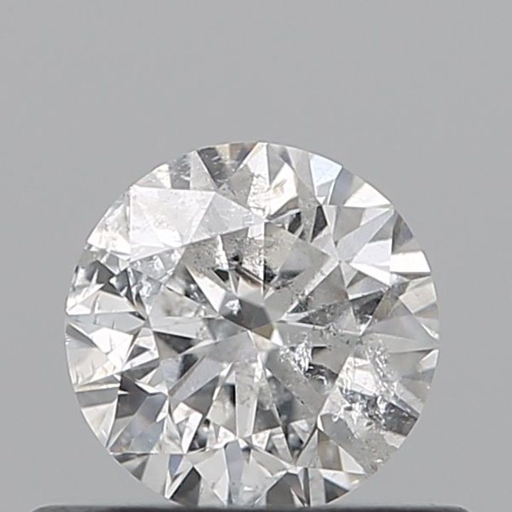 0.46 Carat Round Loose Diamond, G, I1, Excellent, IGI Certified