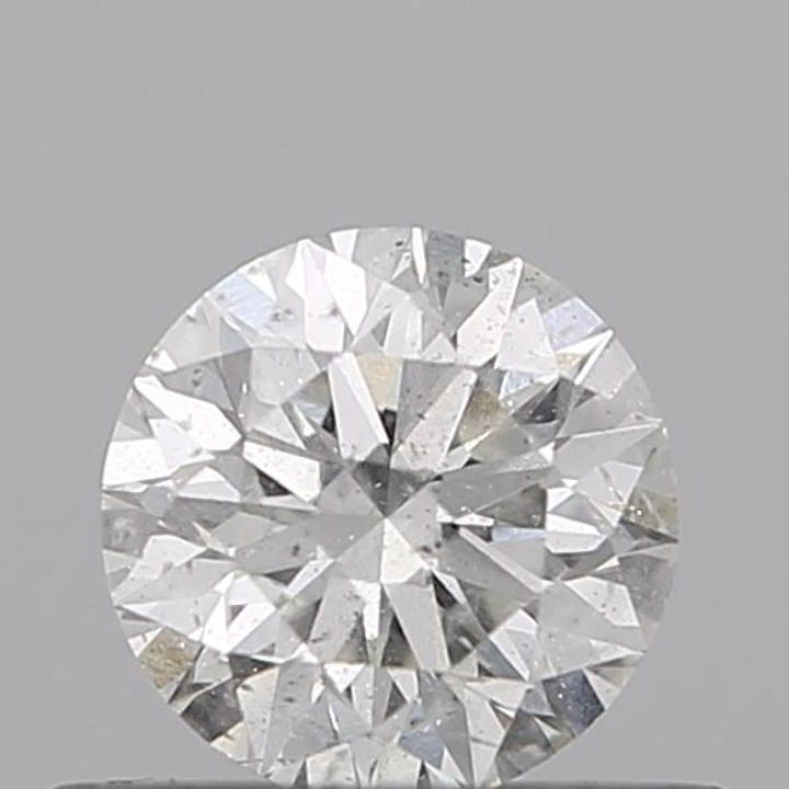 0.41 Carat Round Loose Diamond, H, I1, Super Ideal, IGI Certified | Thumbnail