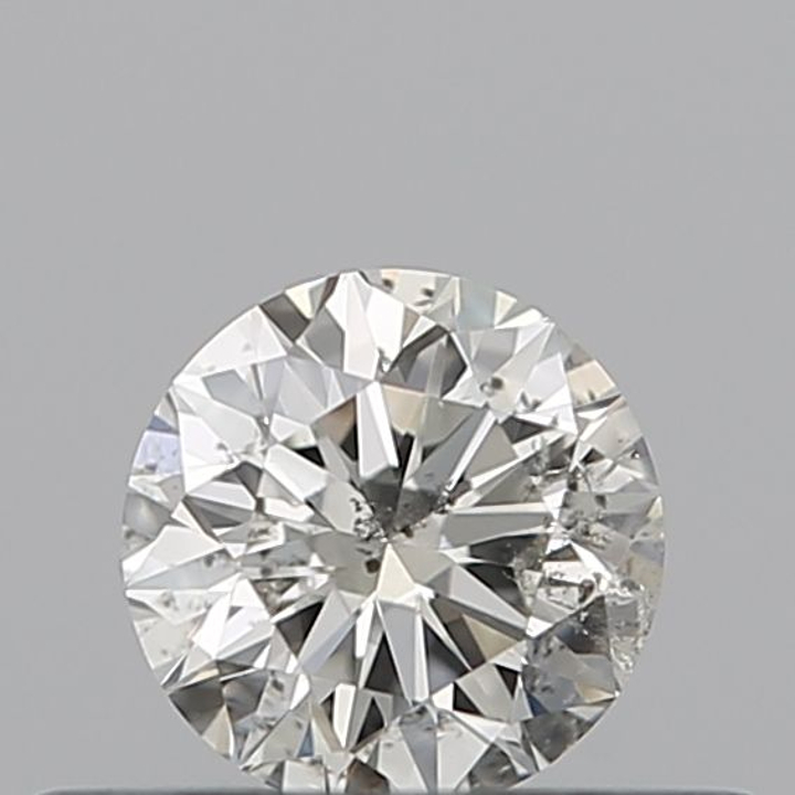 0.30 Carat Round Loose Diamond, I, SI2, Super Ideal, IGI Certified
